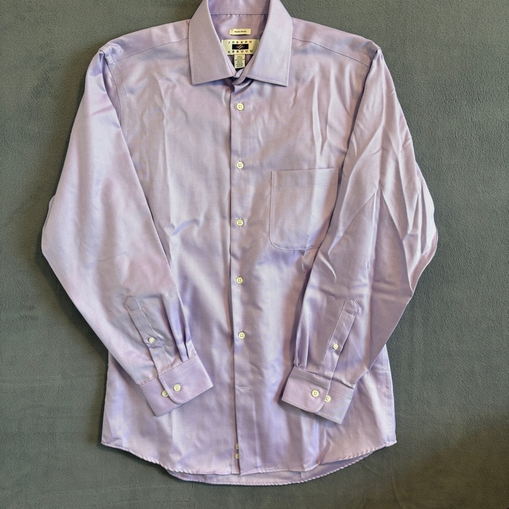 Joseph Abboud Light Lavender Dress Shirt